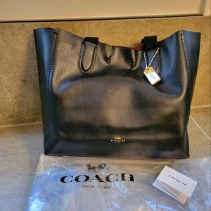Coach Leather Derby Tote